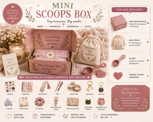 Mini Scoop Gift Box 🎁